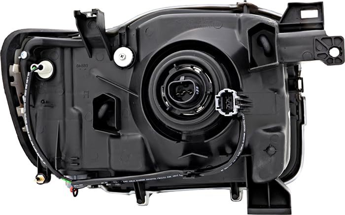 Nissan Xterra XE Headlights Lamps Set - Halogen Replacement for Driver & Passenger Side (2002-2004 Models) - Perfect for Night Driving & Off-Road Adventures
