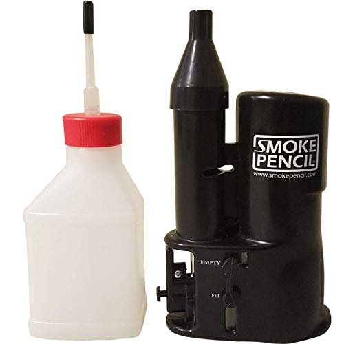 Smoke Pencil ONE Air Leak Detector - Handheld Smoke Stick for HVAC, Duct & Window Leak Detection - Draft Detector Fog Pen Kit (Black) - Perfect for Home Inspection & Energy Efficiency Testing