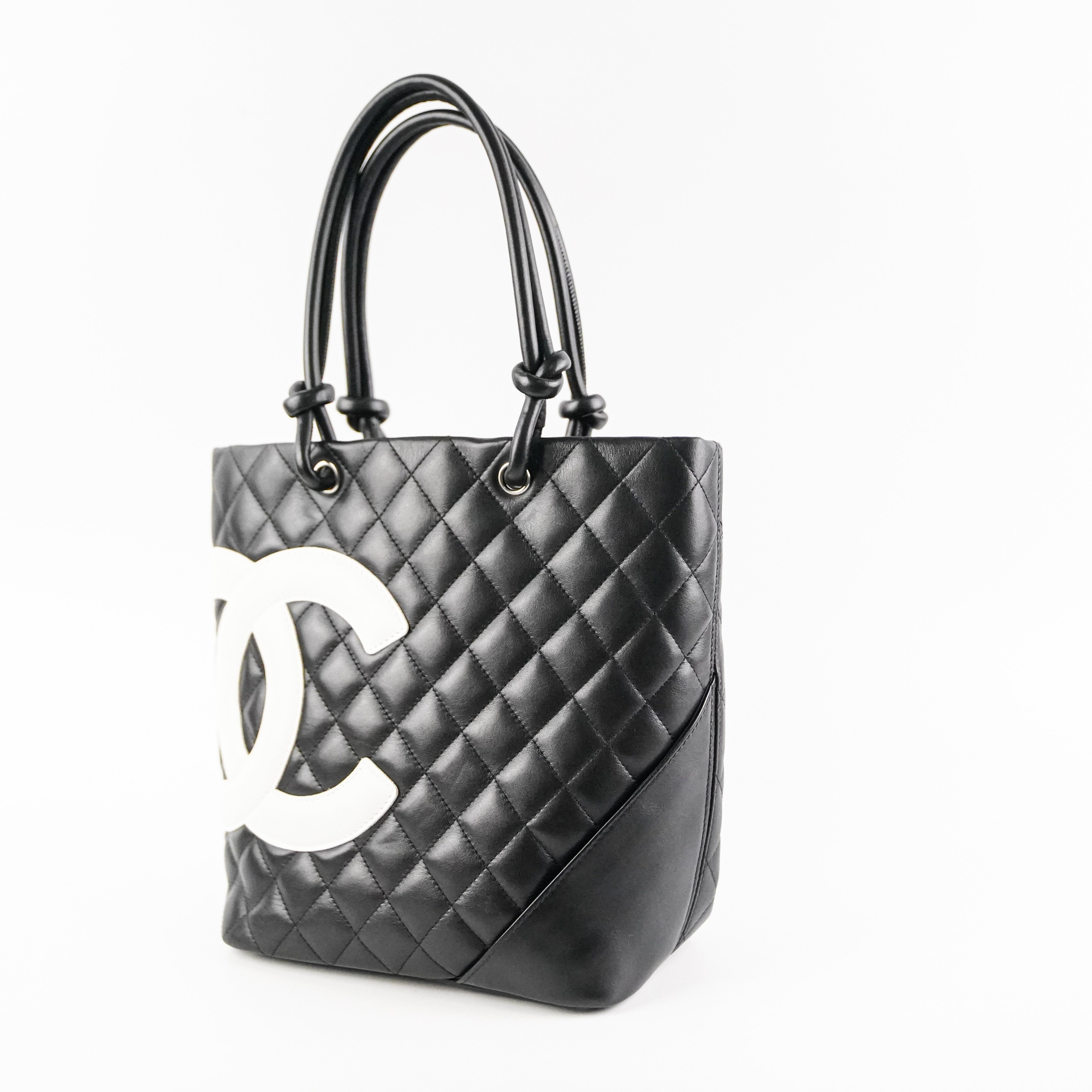 Chanel Rue Cambon Black Lambskin Leather Tote Bag - Luxury Designer Handbag for Women, Perfect for Work, Travel & Everyday Use