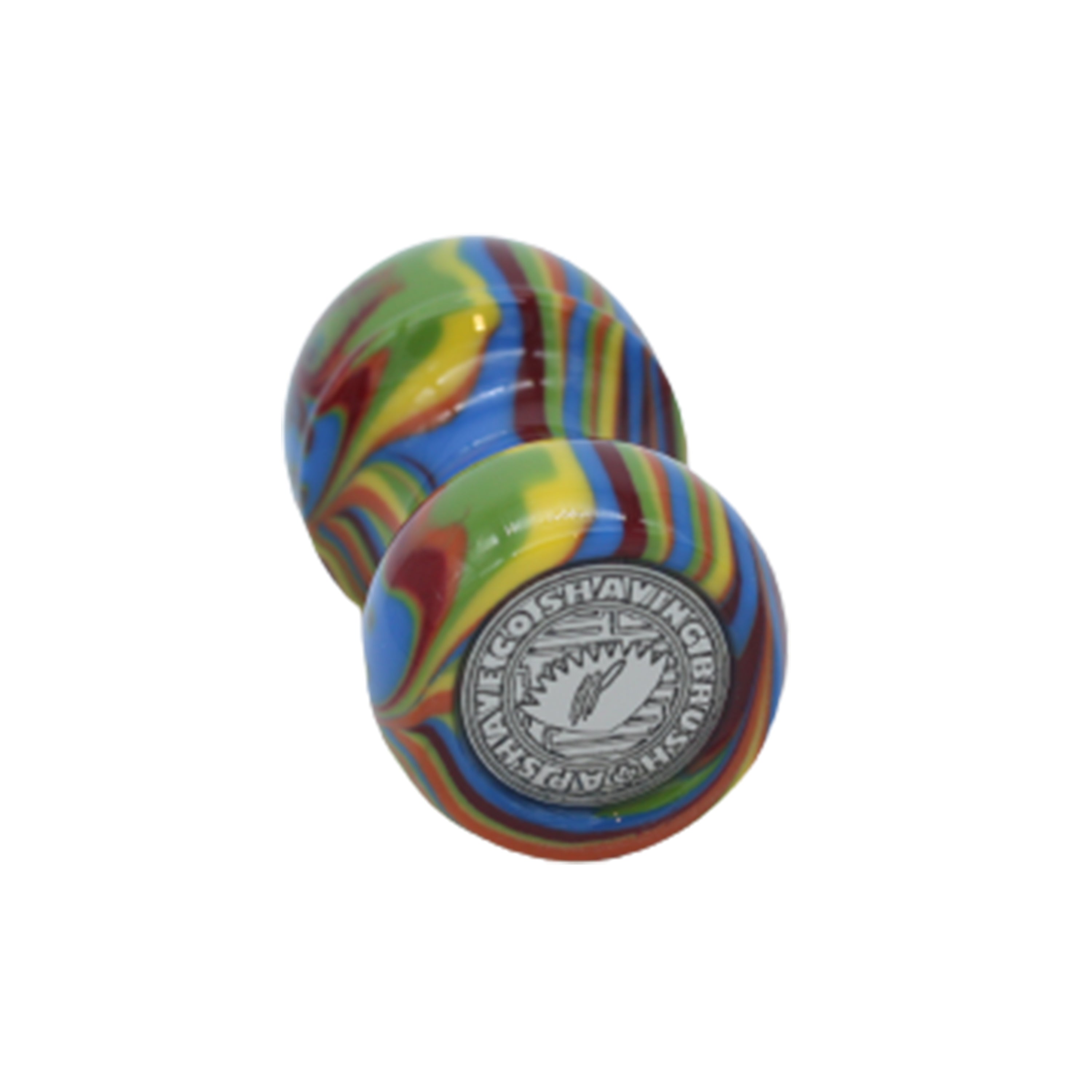Premium Handcrafted Disco Shaving Brush Handle - Fits 28mm & 30mm Knots - Perfect for Wet Shaving & Grooming Gifts for Men