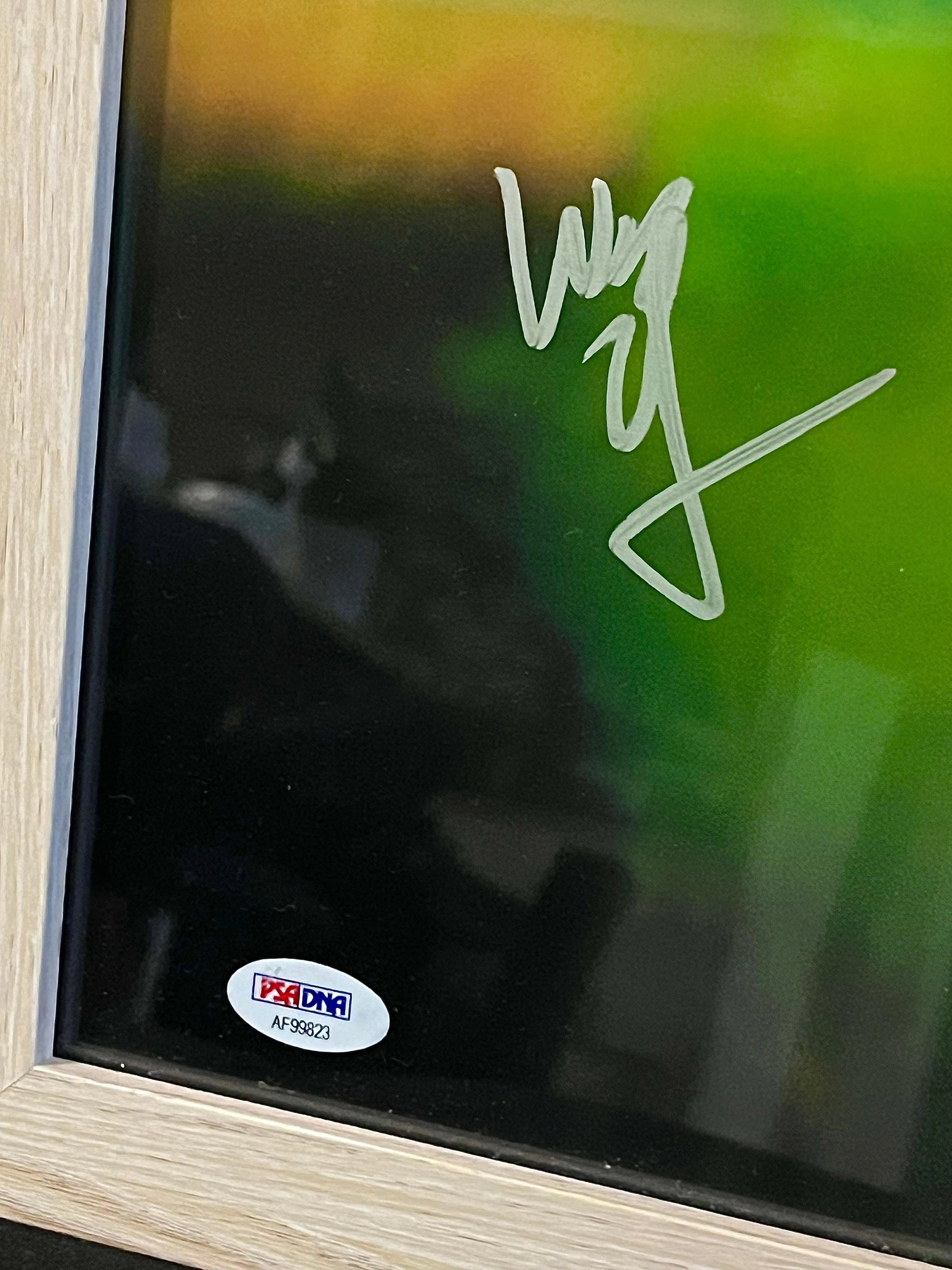Wiz Khalifa Signed PSA Certified Autographed Photo - Genuine Framed Memorabilia for Collectors & Fans - Perfect for Home Decor, Man Cave, or Gift