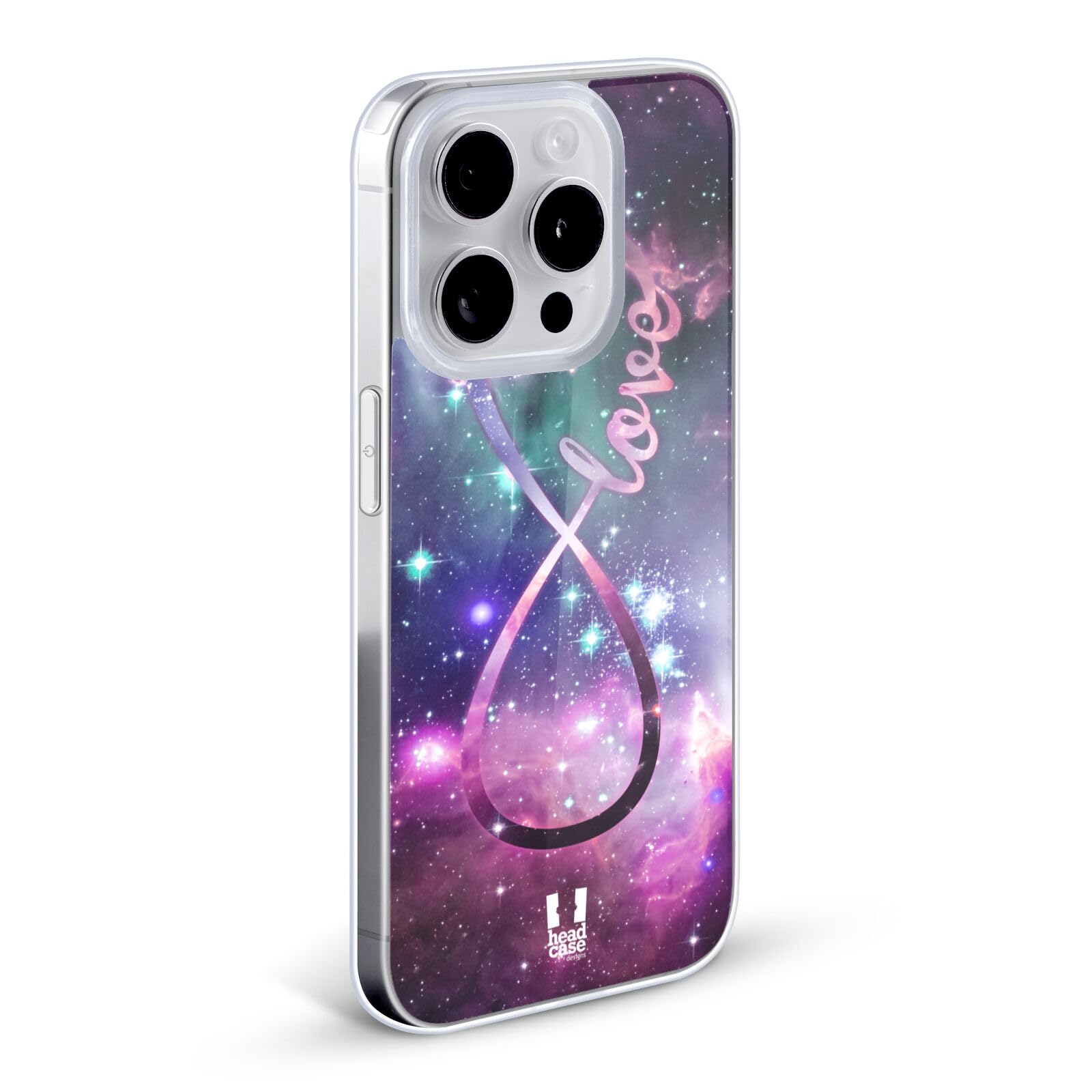 Head Case Designs Love Infinity Collection Soft Gel Phone Case - Compatible with Apple iPhone 7/8/SE (2020 & 2022 Models) | Protective Slim Cover with Stylish Design for Everyday Use & Gift Giving