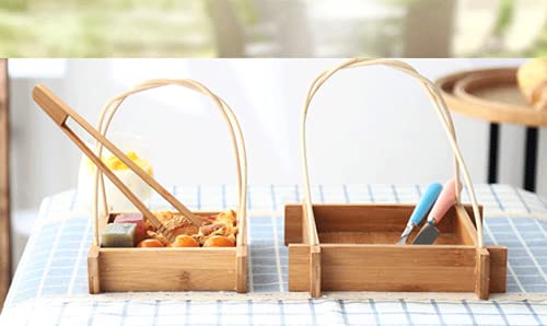 WOIWO 1PC Bamboo Bread Clip - Vegetable, Kimchi, Steamed Bun & BBQ Kitchen Utensil - Perfect for Baking, Cooking, Food Prep & Picnics