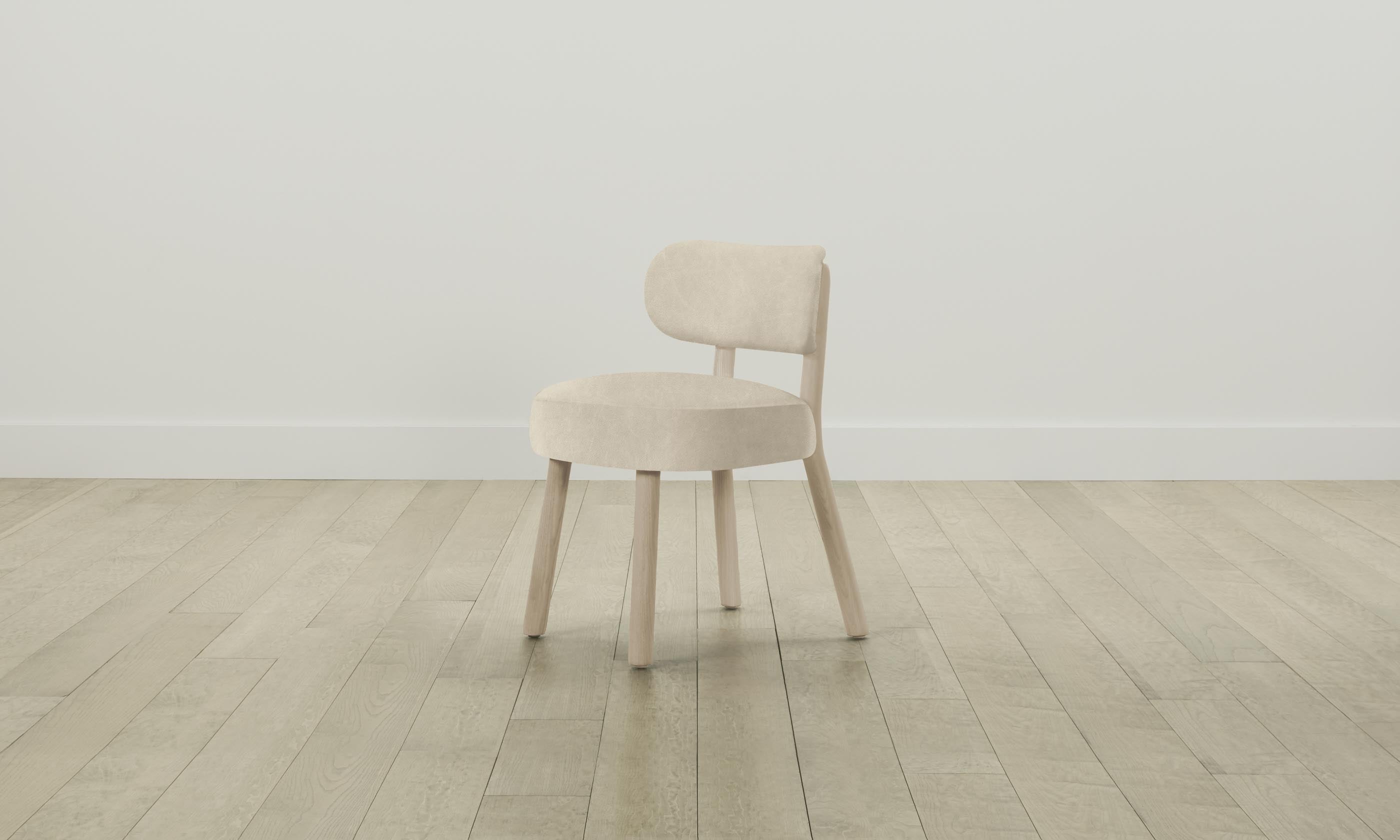 Premium Tuscan Leather Dining Chair - The Jane Chair in Bisque | Elegant & Comfortable for Home, Restaurant, and Office Use
