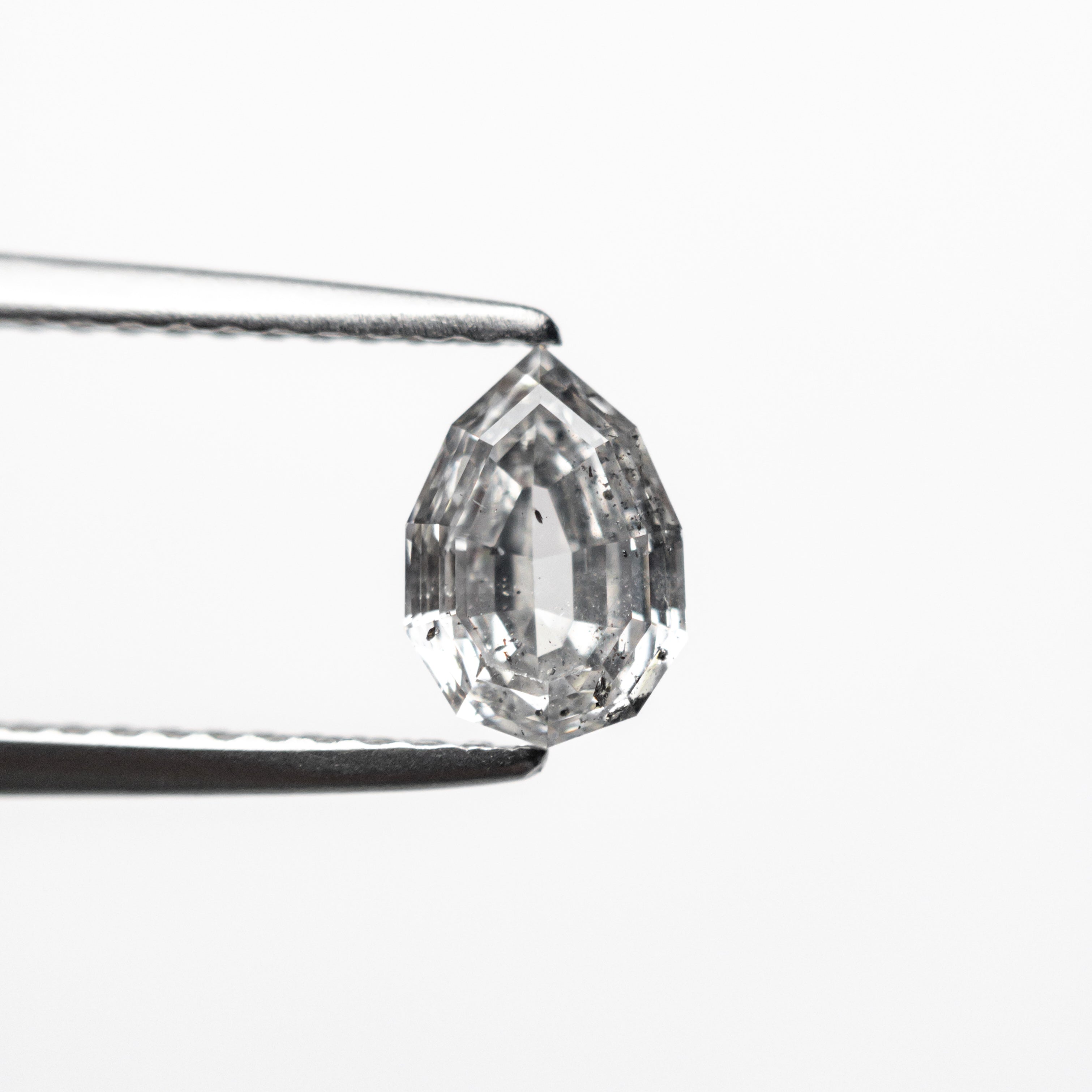 0.82ct Geo Pear Step Cut Diamond - 7.03x4.86x3.10mm (GIA Certified) | Perfect for Engagement Rings & Fine Jewelry