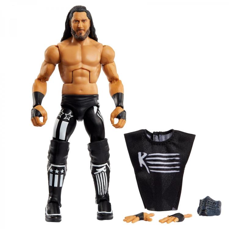 WWE Elite Collection Series 90 Mustafa Ali Action Figure - Authentic Wrestling Collectible Toy for Fans & Display - Perfect for Play, Gifts, and WWE Memorabilia Collections