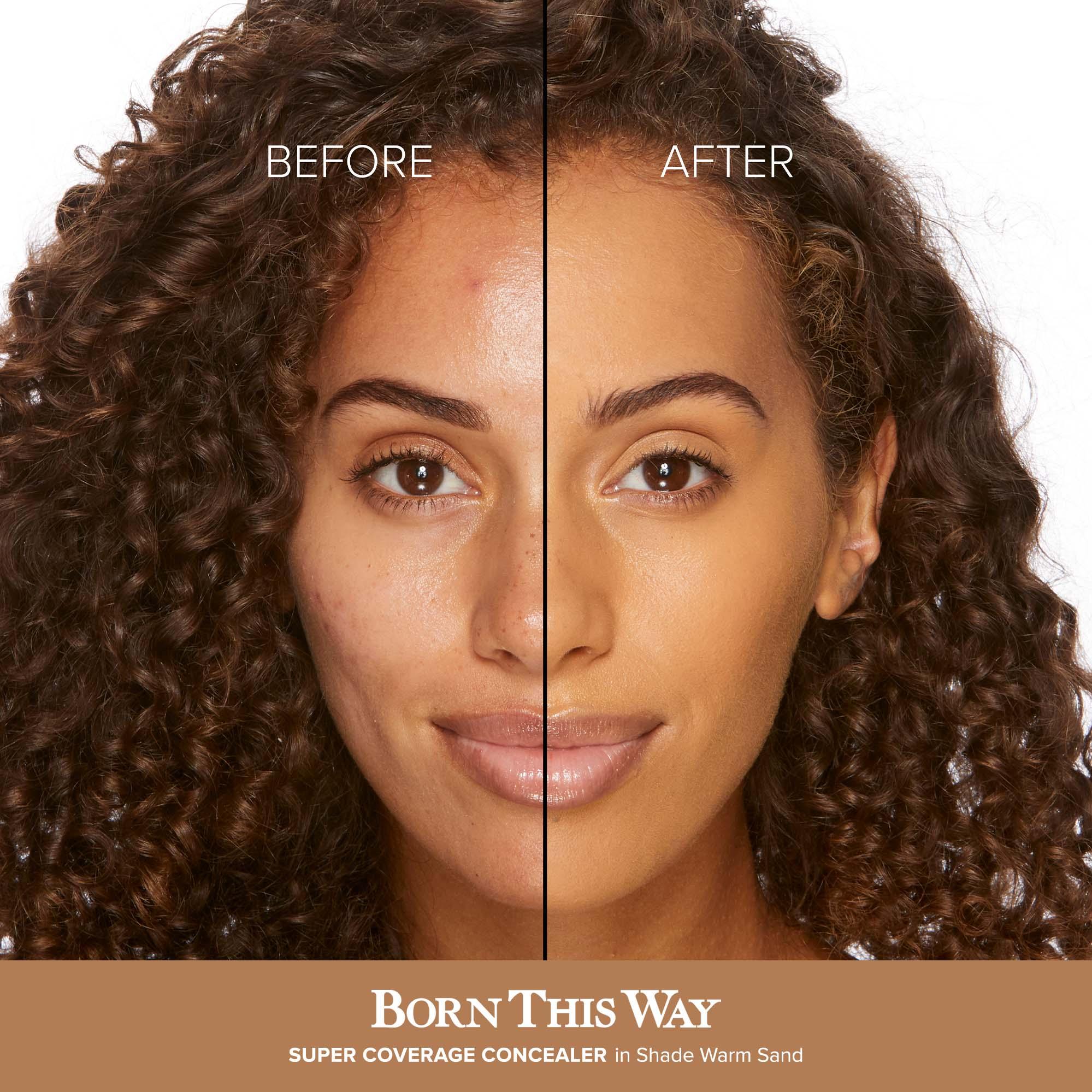 Too Faced Born This Way Super Coverage Multi-Use Longwear Concealer - Warm Sand - Full Coverage Liquid Concealer for Dark Circles & Blemishes - Perfect for Everyday Makeup & Professional Looks