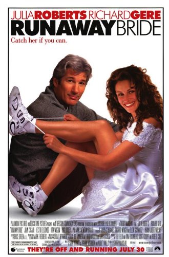 Runaway Bride Original Movie Poster - Vintage Film Memorabilia for Home Theater & Movie Room Decor
