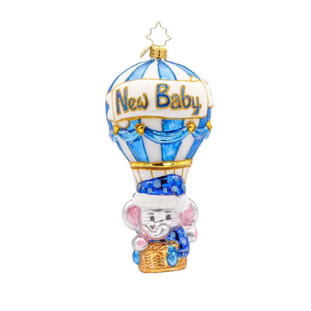 Adorable Baby Blue Balloon for Parties & Decorations - Perfect for Baby Showers, Birthdays & Photo Props