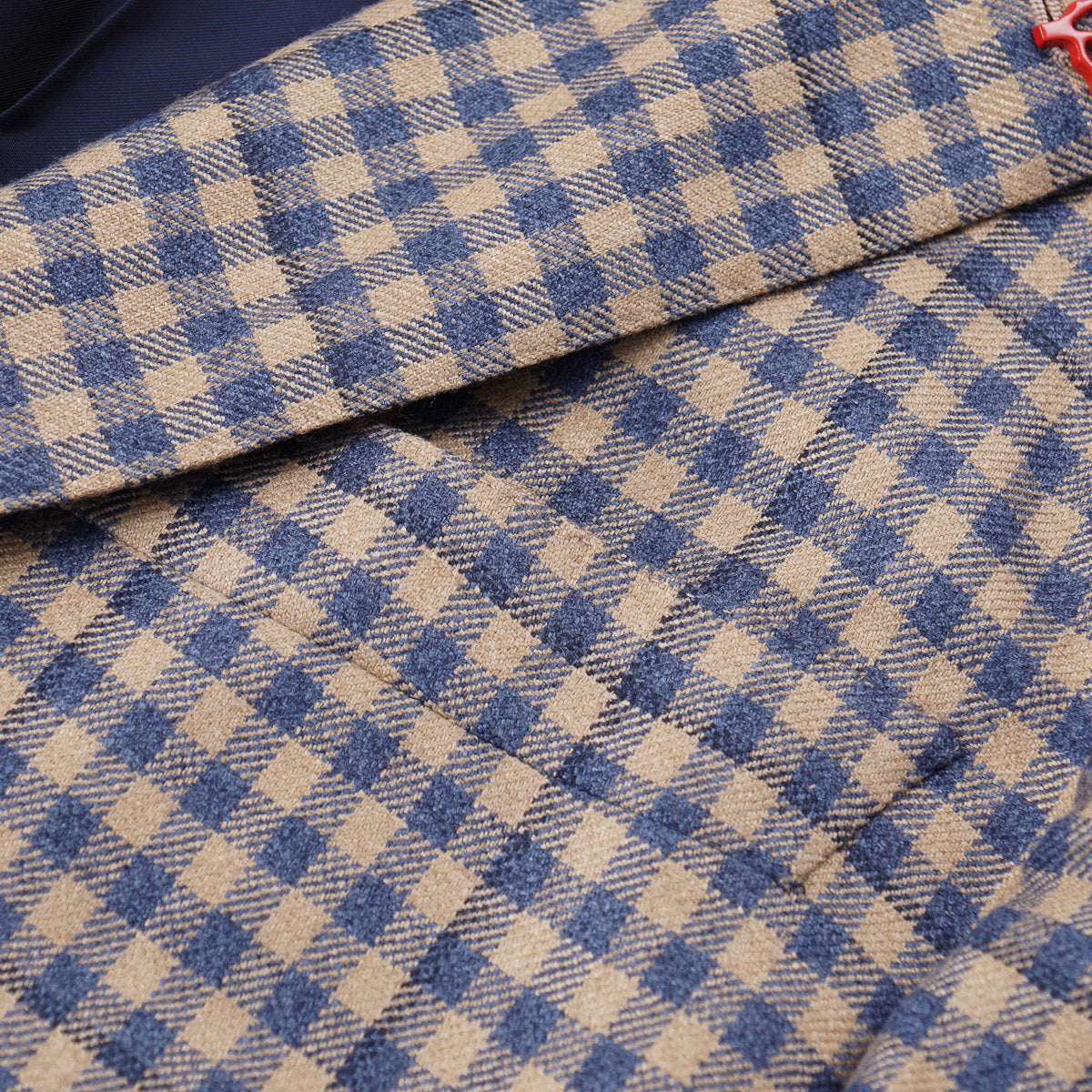 Premium Isaia Cashmere & Silk Sport Coat for Men - Luxury Tailored Blazer for Business, Weddings & Formal Events