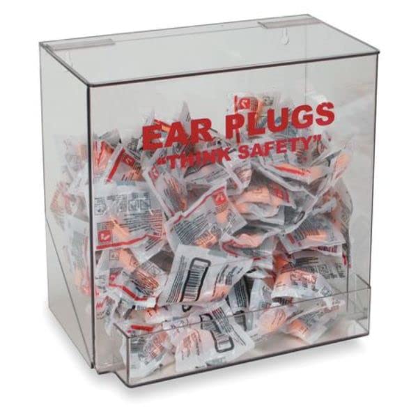 Universal Ear Plug Dispenser - Holds 200 Pairs of Ear Plugs for Noise Reduction, Safety & Comfort | Perfect for Factories, Offices, Construction Sites & Loud Environments