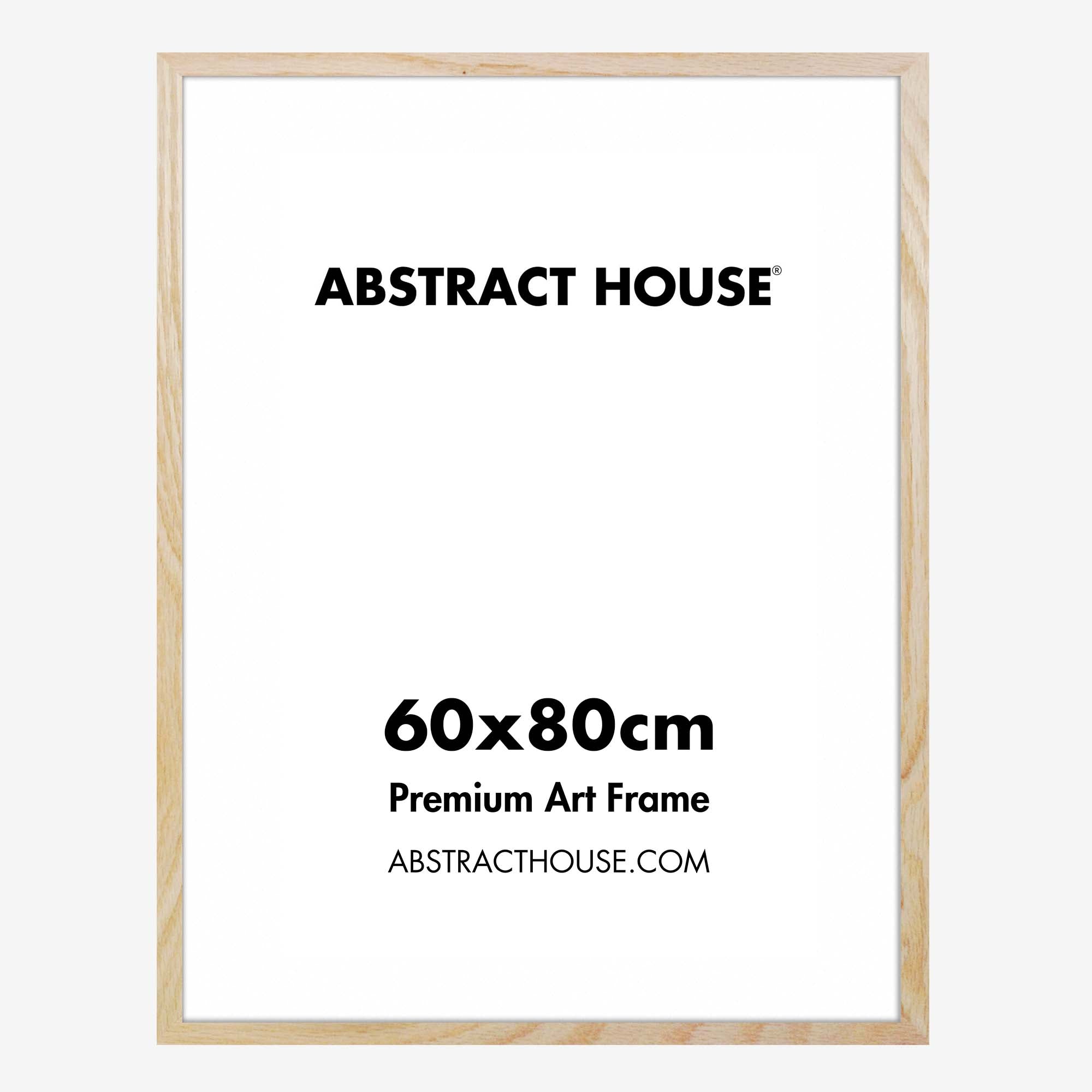 60 x 80 cm Wooden Picture Frame - Premium Solid Wood Photo Frame for Wall Art, Home Decor, and Office Display - Perfect for Family Photos, Artwork, and Certificates