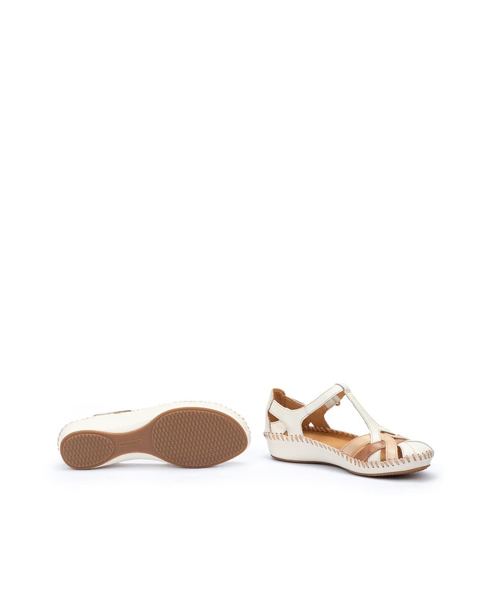 PIKOLINOS Women's Leather Semi-Closed Shoes - Comfortable P. Vallarta Style for Casual Wear & Everyday Use