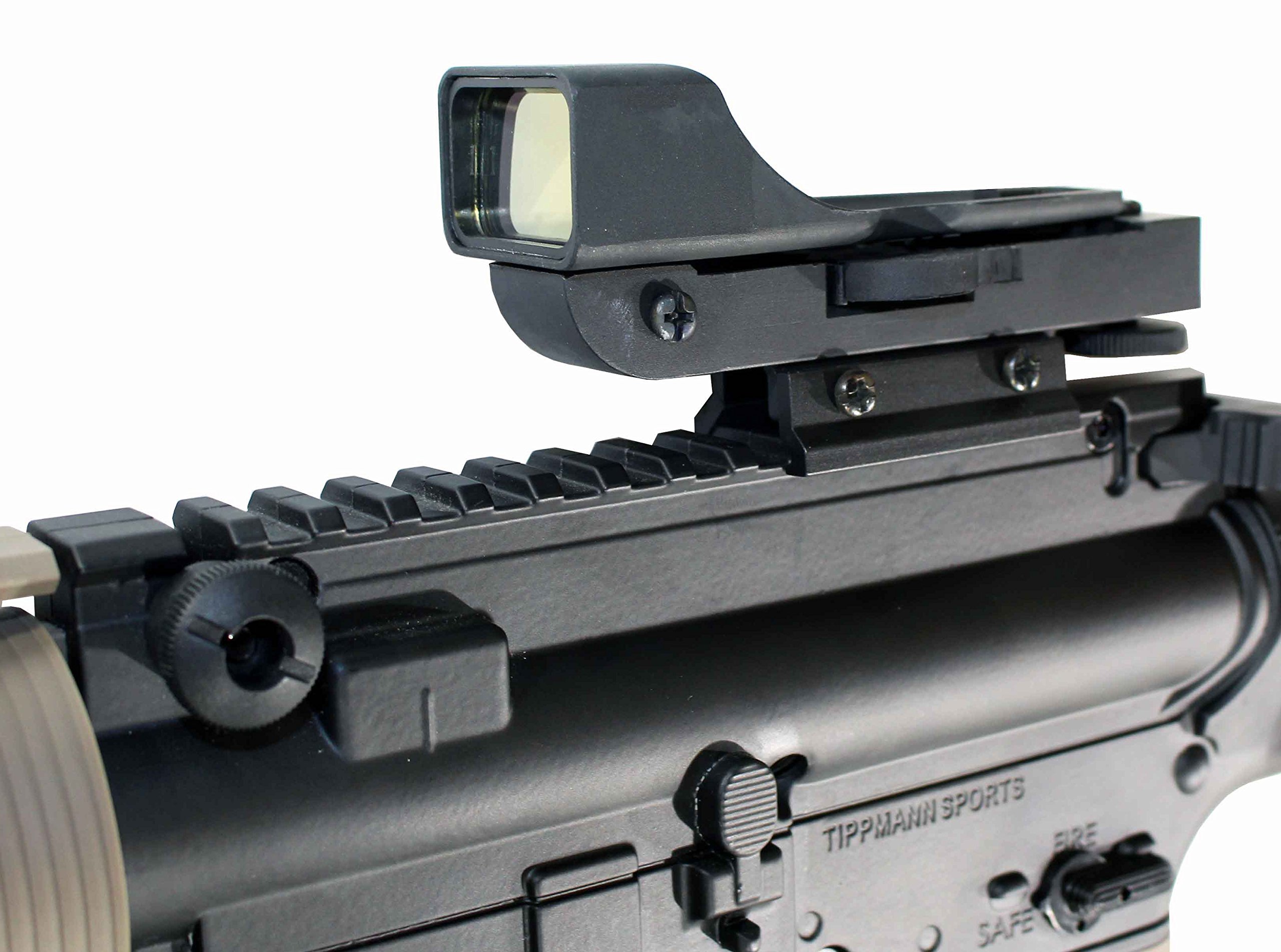 Tippmann TMC Paintball Marker Red Dot Sight Scope - Tactical Optics Accessory for Woodsball & Paintballing | Upgrade Your Paintball Gear for Enhanced Accuracy in Outdoor Games