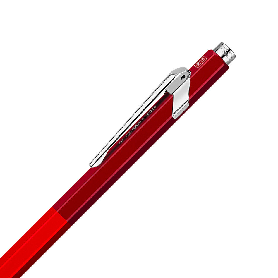 Caran d'Ache Wonder Forest 849 Ballpoint Pen - Premium Red Ink Writing Pen for Professionals & Gift Giving - Perfect for Office, Business Meetings & Luxury Stationery Collections
