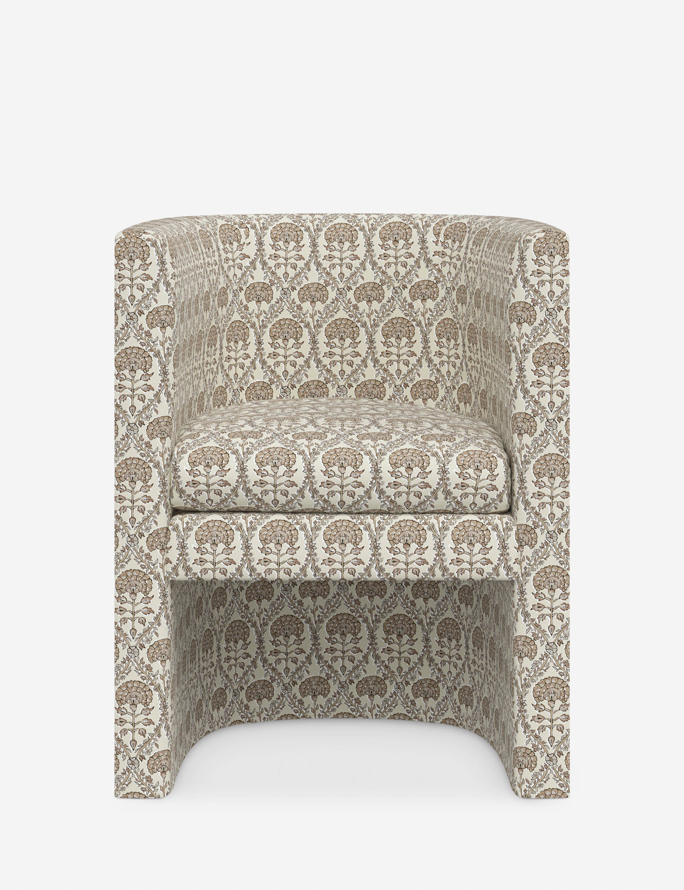 Ivory Blockprint Floral