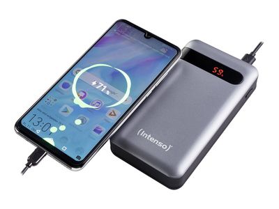Smart USB C Power Bank with Short Circuit, Overcharging & Overvoltage Protection | Battery Status Display & Discharge Safety | Perfect for Travel, Camping & Emergency Charging
