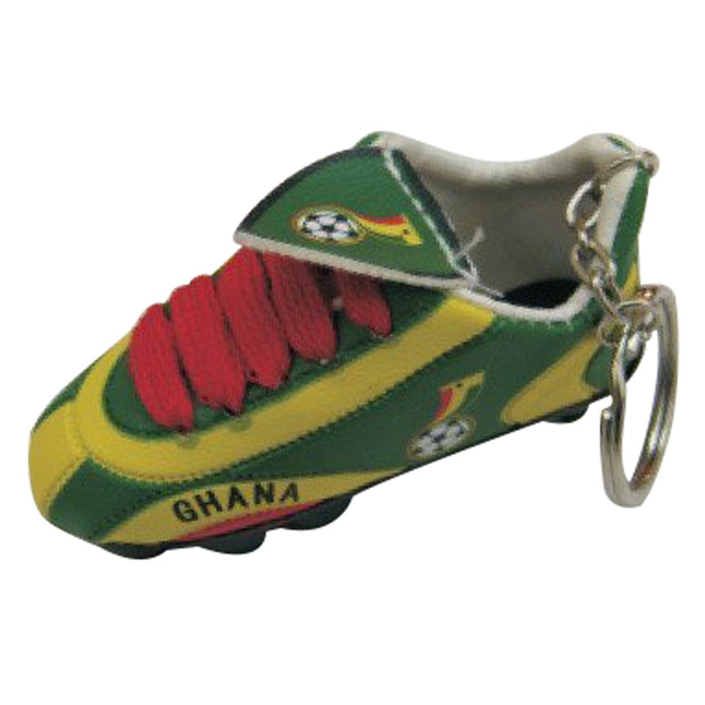 Football Soccer Futbol Mini Shoe Keychains Keyrings - Asia & Africa - Perfect for Fans, Gifts, and Travel Accessories