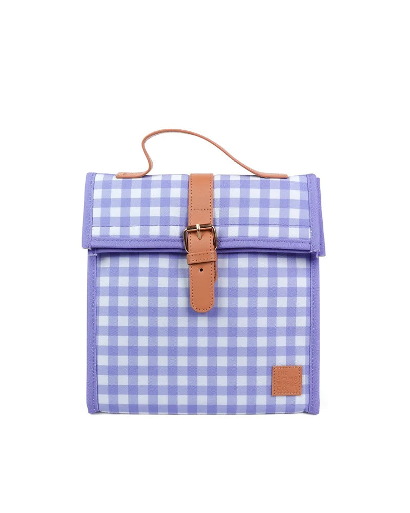The Somewhere Co Sundown Lunch Satchel - Insulated Reusable Tote Bag for Work, Picnics & Outdoor Adventures