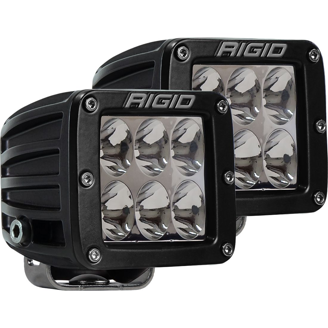 Rigid Industries D-Series Pro Specter LED Light Bar - Single Surface Mount Black for Off-Road Trucks & Jeeps - Durable Driving Light for Night Adventures & Work Sites