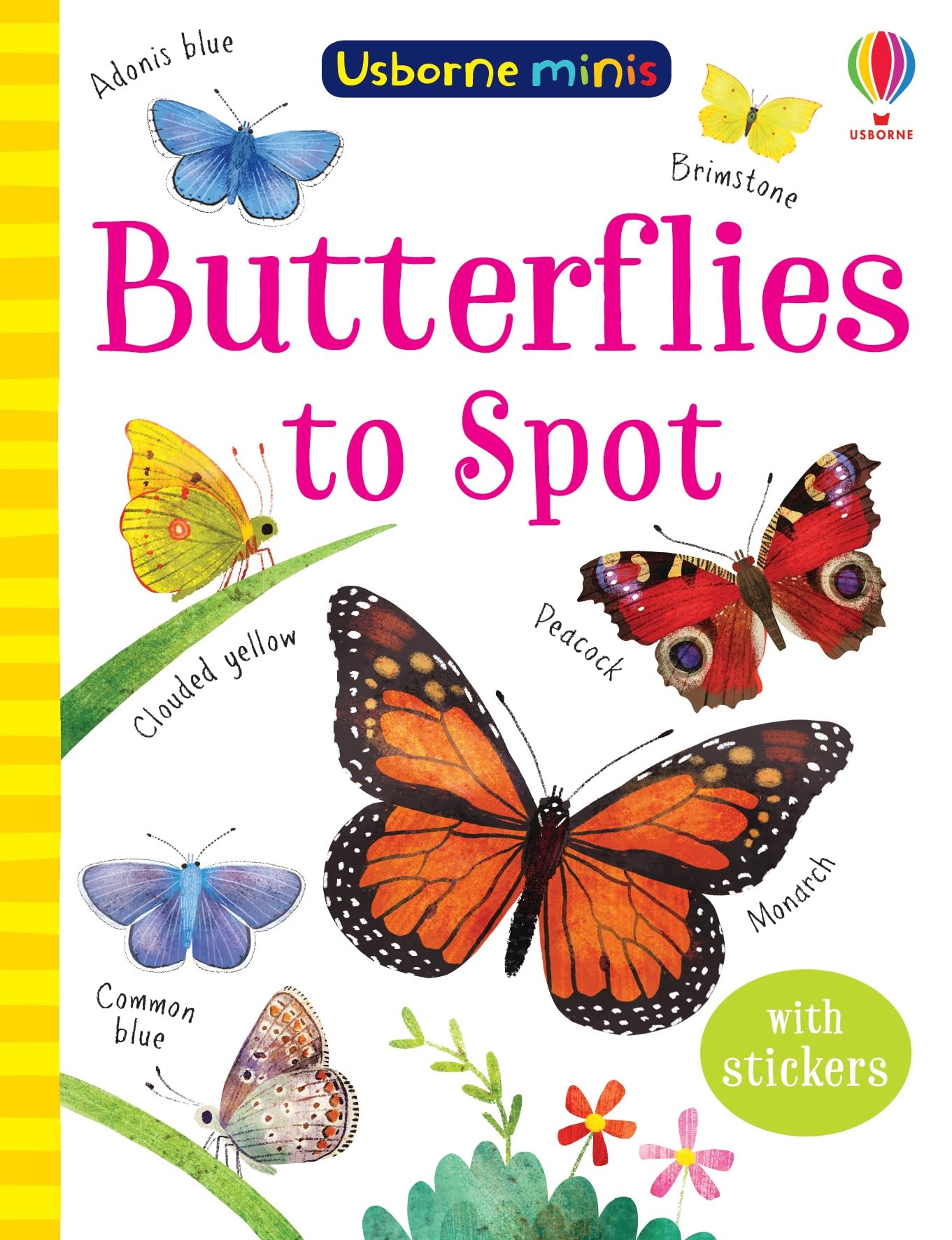 Butterflies to Spot (Usborne Mini Books): 1 (Usborne Minis) - Compact Field Guide for Butterfly Watching, Nature Exploration & Outdoor Activities