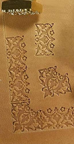 Premium Leather Stamp Tool Set - 12-Piece Stamping & Carving Punches for DIY Leather Crafting | Perfect for Wallet Making, Belt Customization & Leatherworking Projects