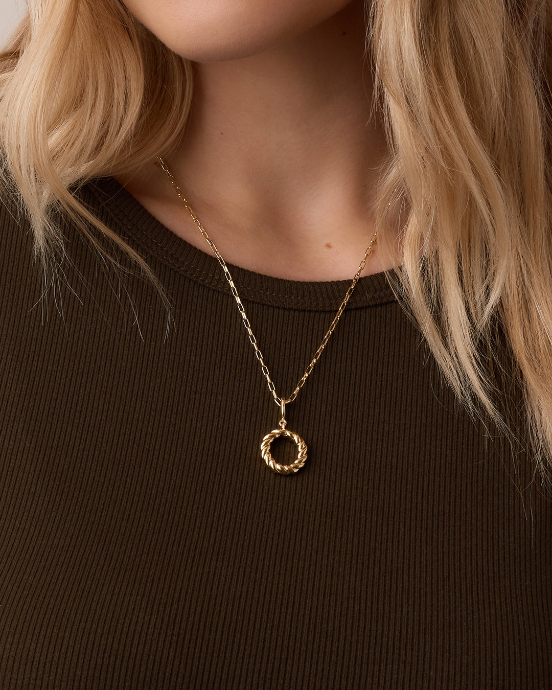 Alphabet Statement Charm Necklace for Women - Crew Letter Pendant Jewelry - Perfect for Layering, Gifts & Everyday Wear