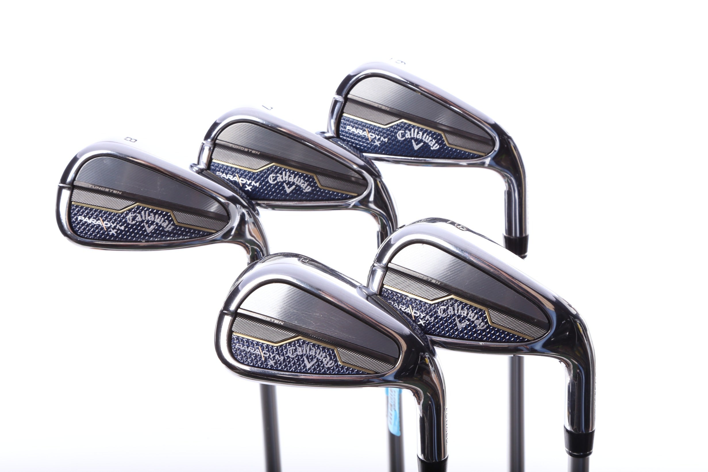 Used Callaway Paradym X Iron Set - Right Handed 6-PW Senior Flex Golf Clubs for Men | Perfect for Senior Golfers & Game Improvement on the Course
