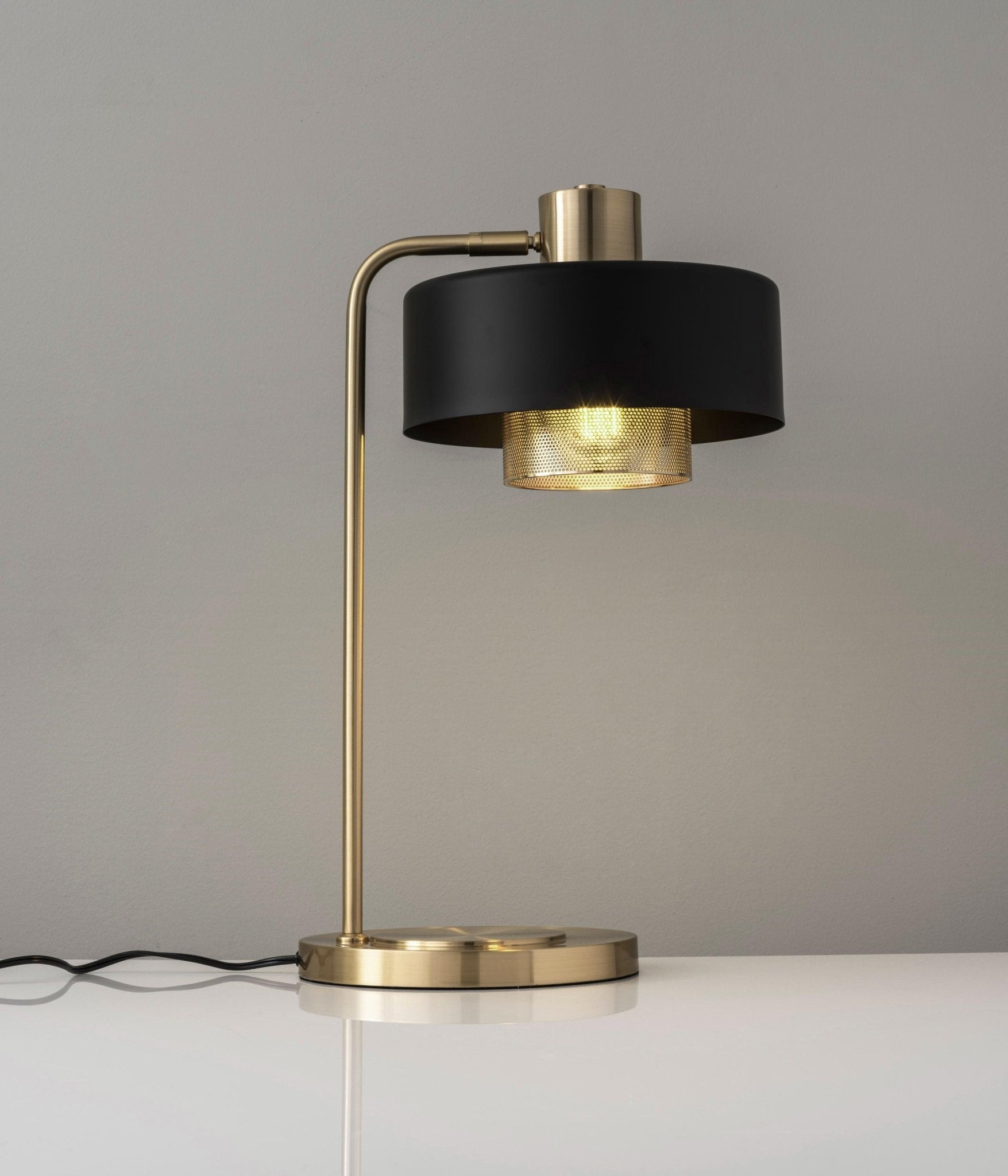Bradbury Table Lamp - Modern LED Desk Light with Adjustable Brightness for Home Office, Bedroom & Study Room