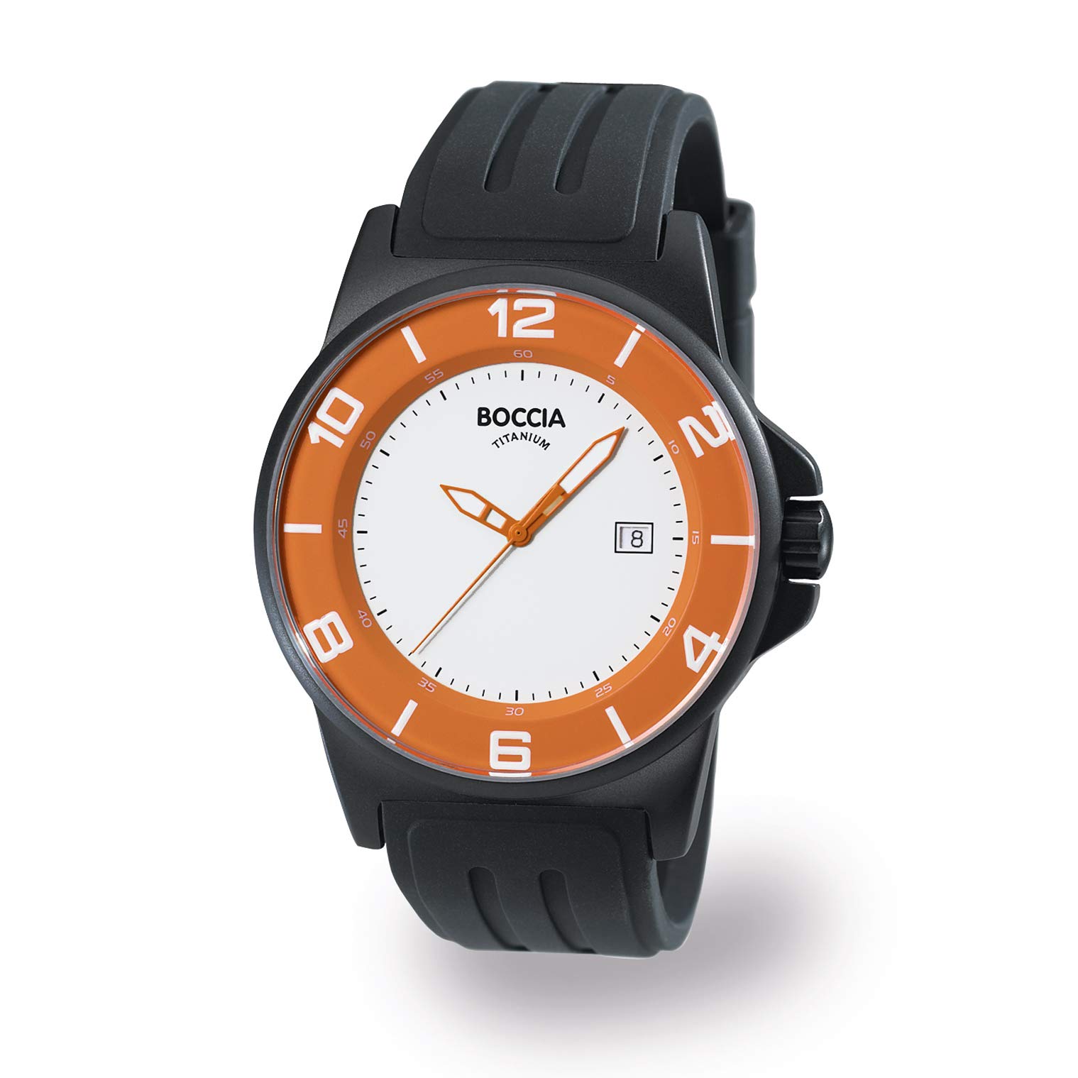 Boccia Titanium 3535-16 Men's Luxury Watch - Waterproof Chronograph for Business, Casual & Outdoor Activities