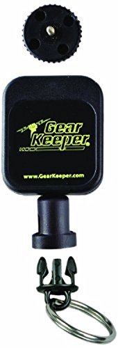 Hammerhead Industries Gear Keeper Net Retractors with QC-II Split Ring - Adjustable Mounting Options for Fly Fishing, Kayak Fishing & Outdoor Sports - Durable USA-Made Fishing Accessory for Easy Catch Retrieval