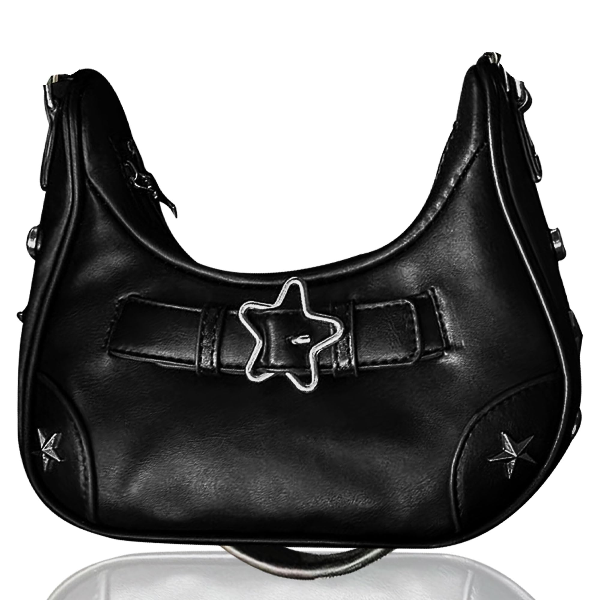 JeVenis Y2K Cowgirl Crossbody Bag - Black Space Cowboy for Western Outfits