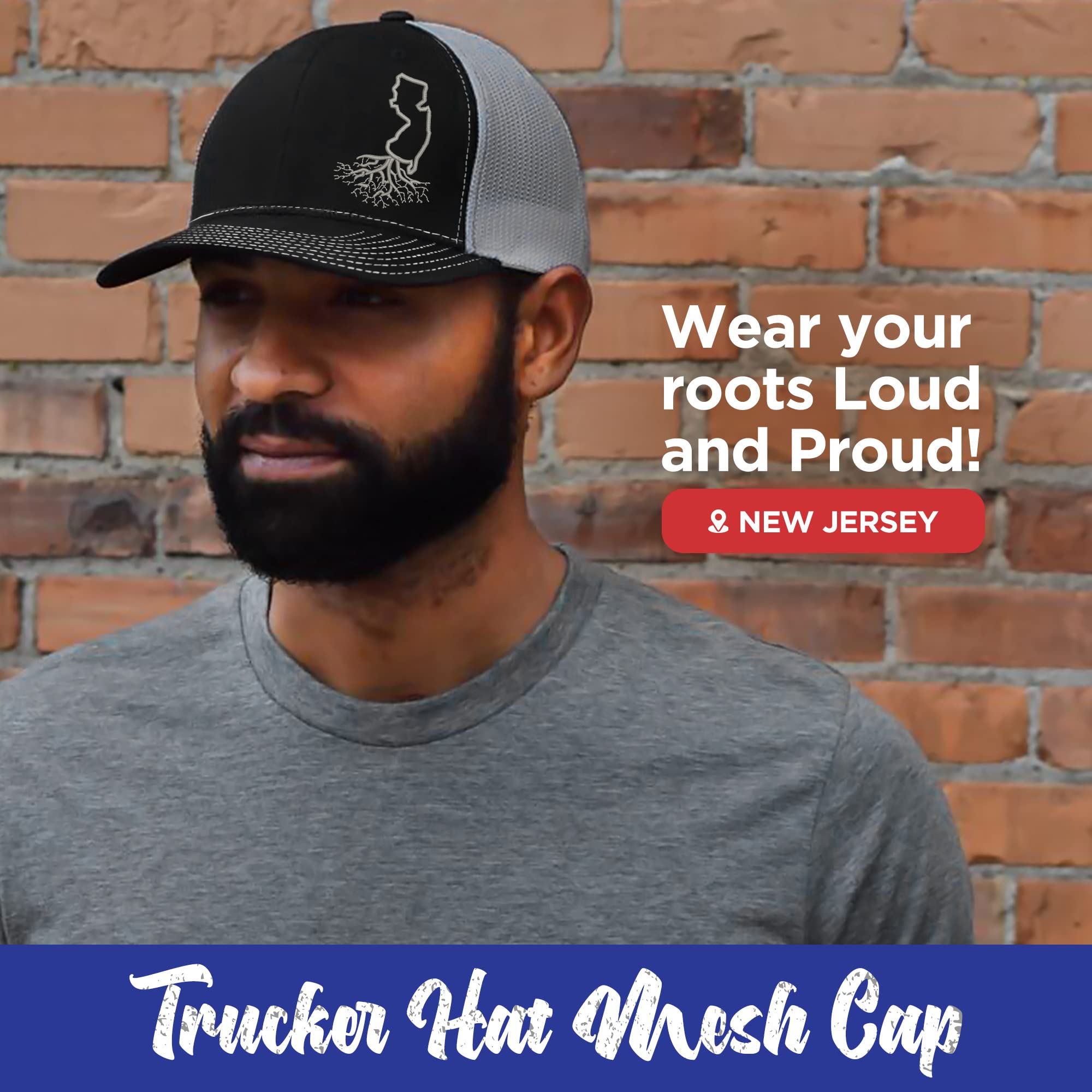 Stylish Snapback Trucker Hat for Men & Women - Adjustable Mesh Back Cap for Outdoor, Sports & Casual Wear