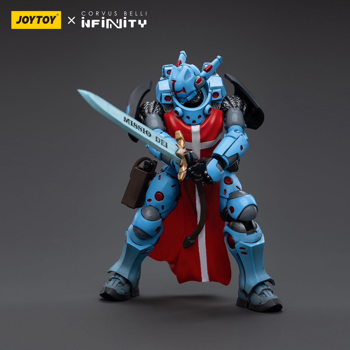 1/18 JOYTOY 3.75 Inch Action Figure Set - Infinity PanOceania Knights Hospitallers (4 Pack) | Highly Detailed Collectible Military Miniatures for War Gaming, Display & Gift Giving