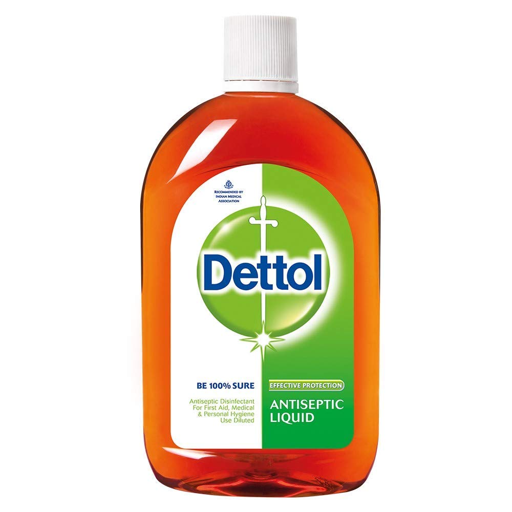 Dettol Antiseptic Germicidal Lotion 550ml - Kills 99.9% Germs, Disinfectant for Skin & Surfaces - Perfect for First Aid, Hygiene & Home Cleaning