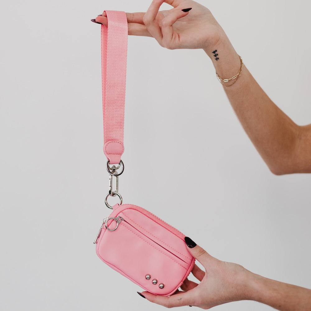 Nylon Wristlet Wallet for Women - Slim RFID Blocking Card Holder with Wrist Strap | Perfect for Travel, Shopping & Everyday Use