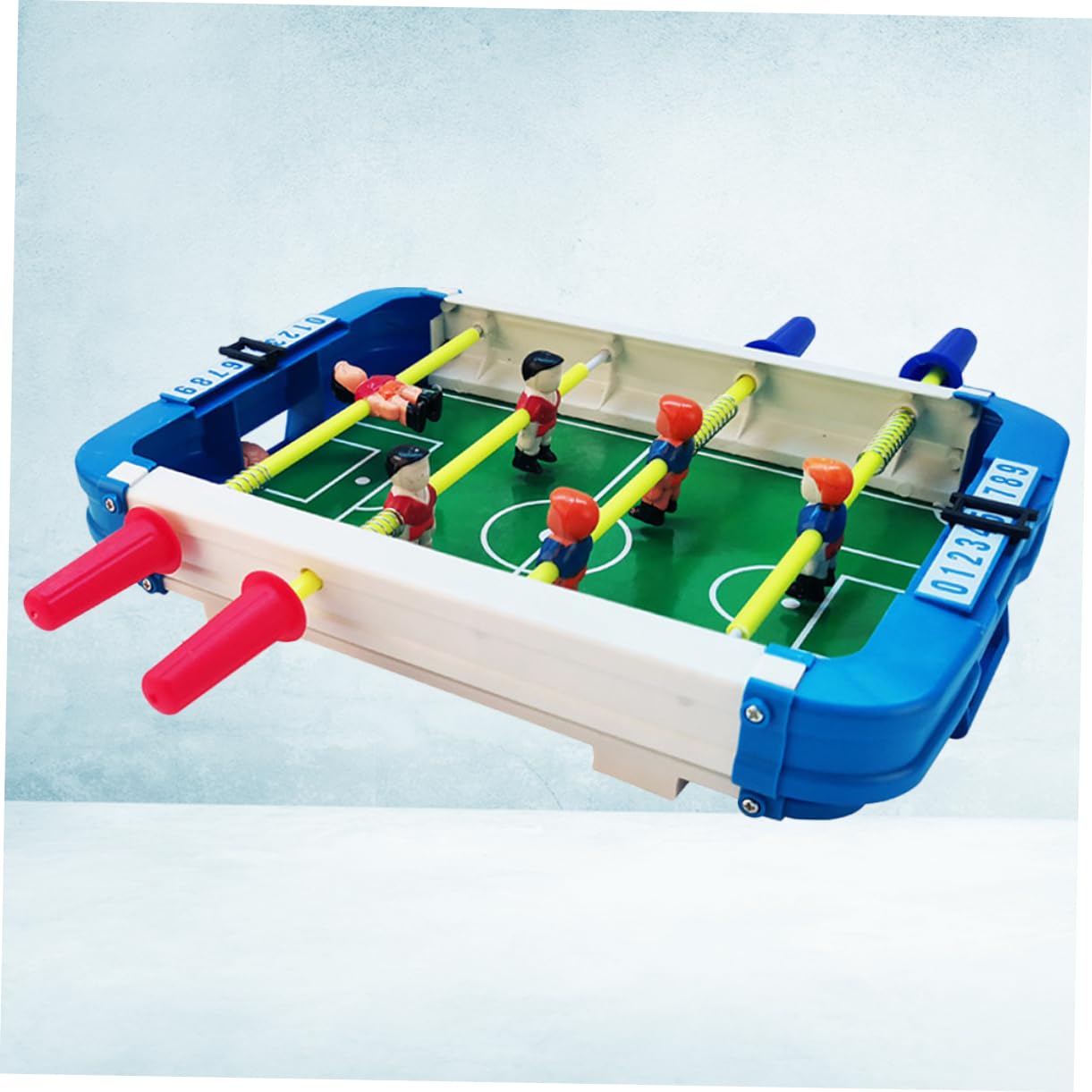 HONMEET Foosball Table Game - Kids Desktop Football Toy for Boys & Girls - Fun Indoor Game for Family, Parties & Office Play