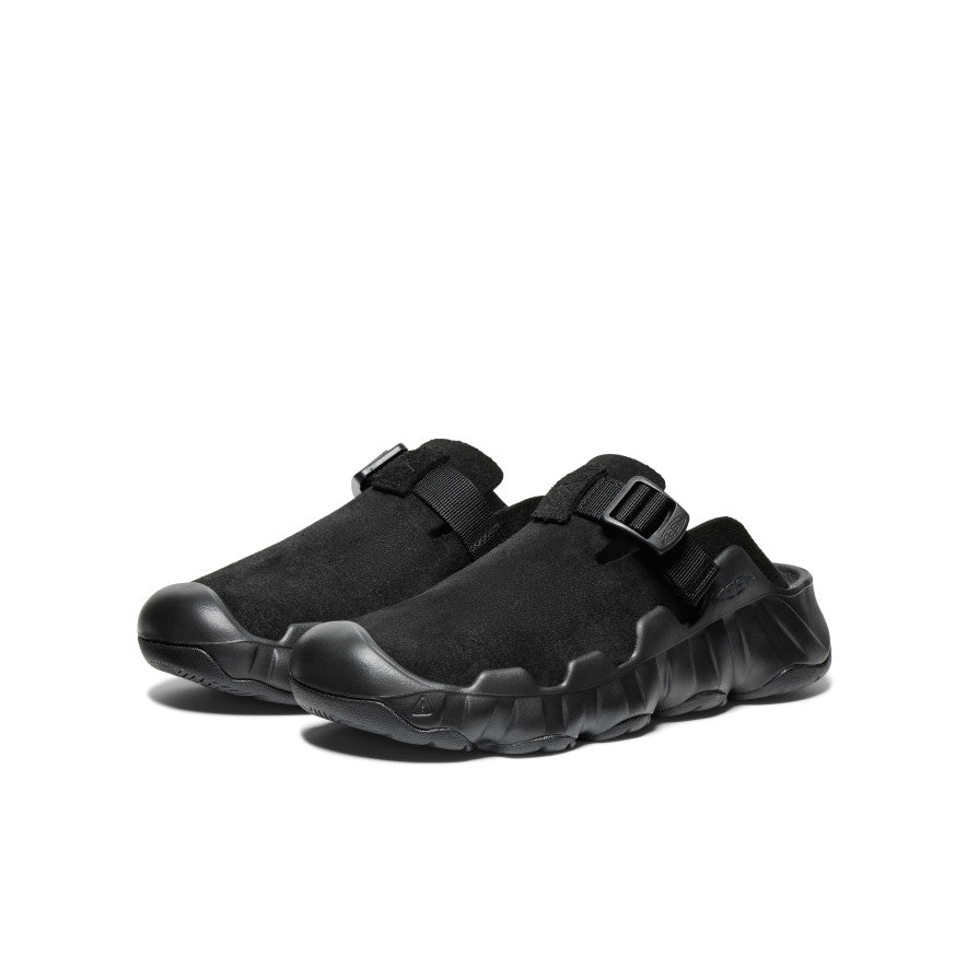 Women's Hyperport Leather Clog - Comfortable Slip-On Shoes for Women | Black/Black | Perfect for Casual Wear, Nursing, and Indoor Use