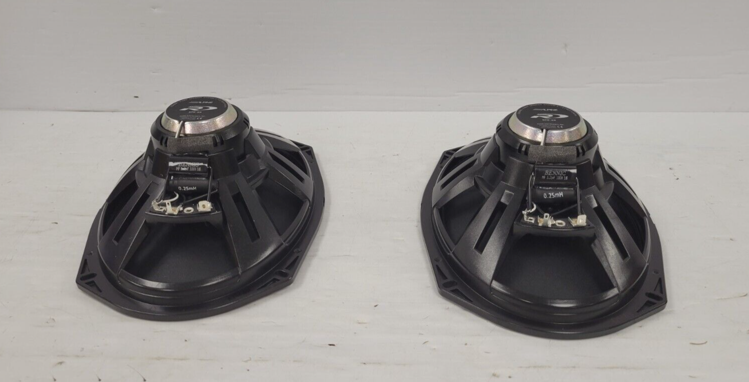Alpine SPR-69 6x9 Inch 3-Way Car Audio Coaxial Speakers - Premium Sound for Cars, Trucks & SUVs - Perfect for Upgrading Your Vehicle's Audio System