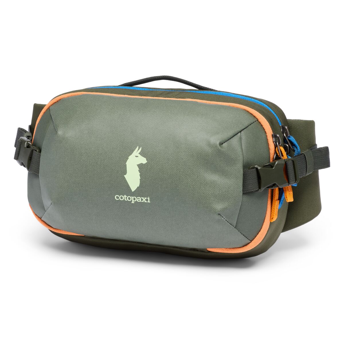Cotopaxi Allpa X 3L Hip Pack - Lightweight Travel Waist Bag for Hiking, Running & Daily Use - Water-Resistant & Durable (Fatigue Color) - Perfect for Outdoor Adventures & Commuting