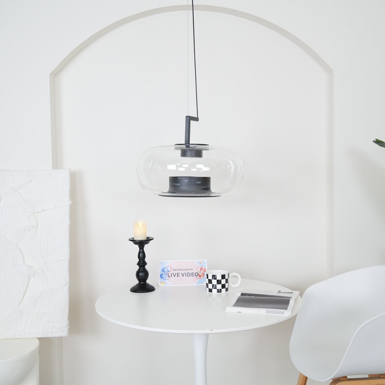 Modern Double Pendant Lamp - Adjustable Hanging Light Fixture for Kitchen Island, Dining Room, and Living Room Decor