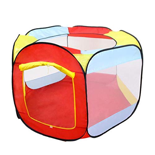 Portable Baby Playpen - Foldable Play Yard with Travel Bag for Indoor & Outdoor Use | Safe & Lightweight for Travel, Home, Park, and Beach