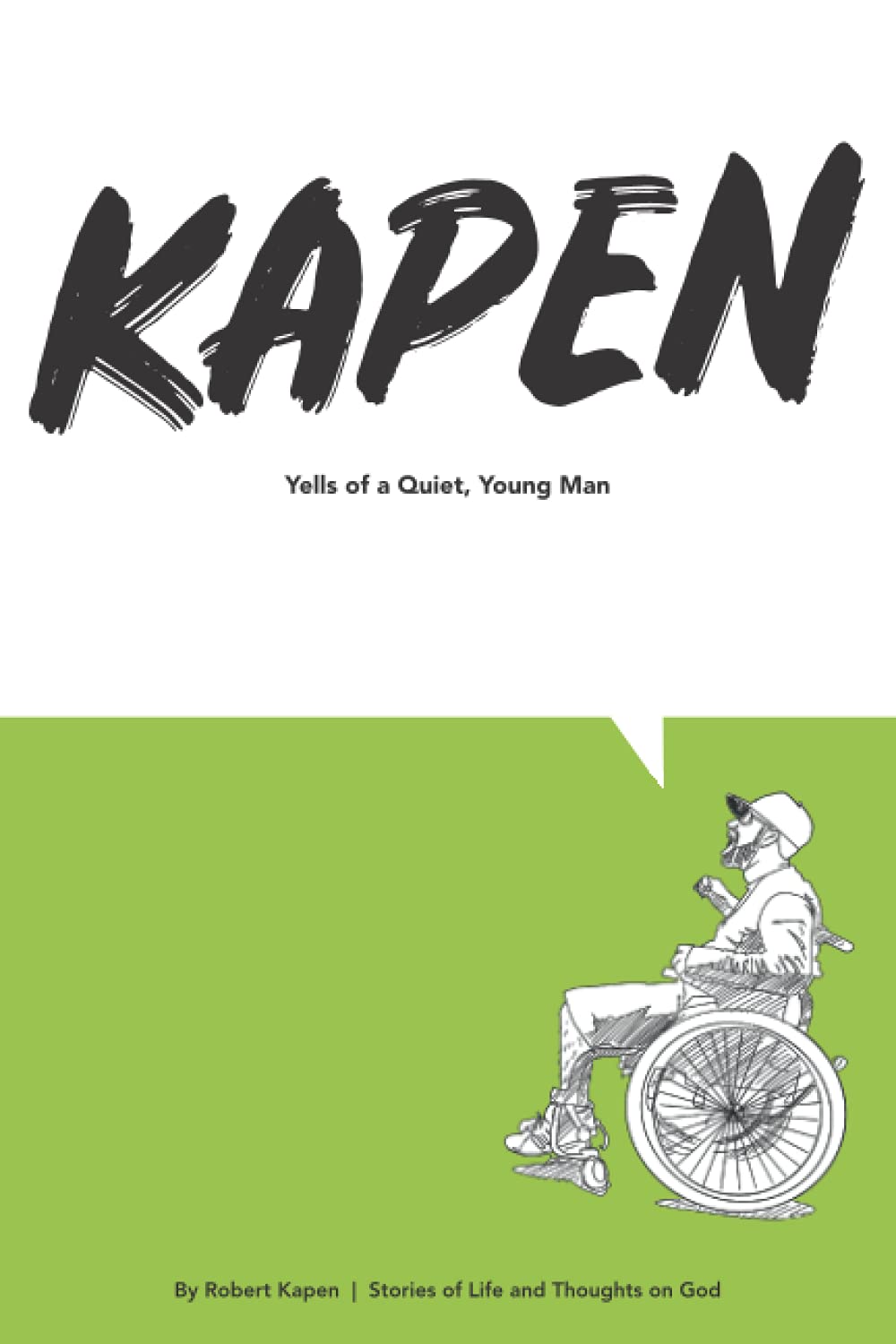 Kapen: Yells of a Young Quiet Man - Poetry Book for Self-Reflection & Emotional Healing | Perfect for Meditation, Book Clubs & Gift Giving