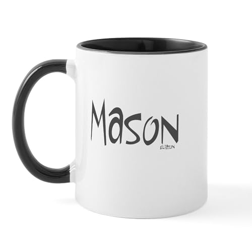 White/Black Inside - Mason Mug