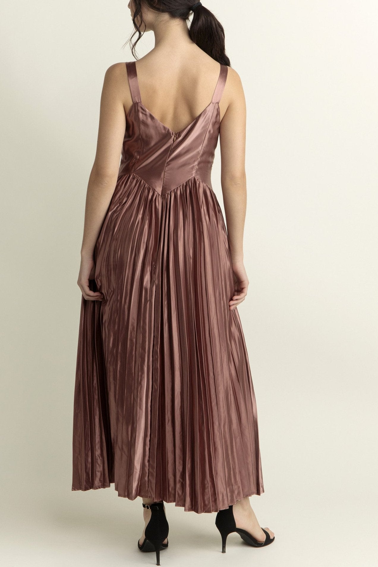 Ember Midi Dress for Women - Elegant Flowy Summer Dress with Pockets, Perfect for Beach, Wedding & Casual Wear