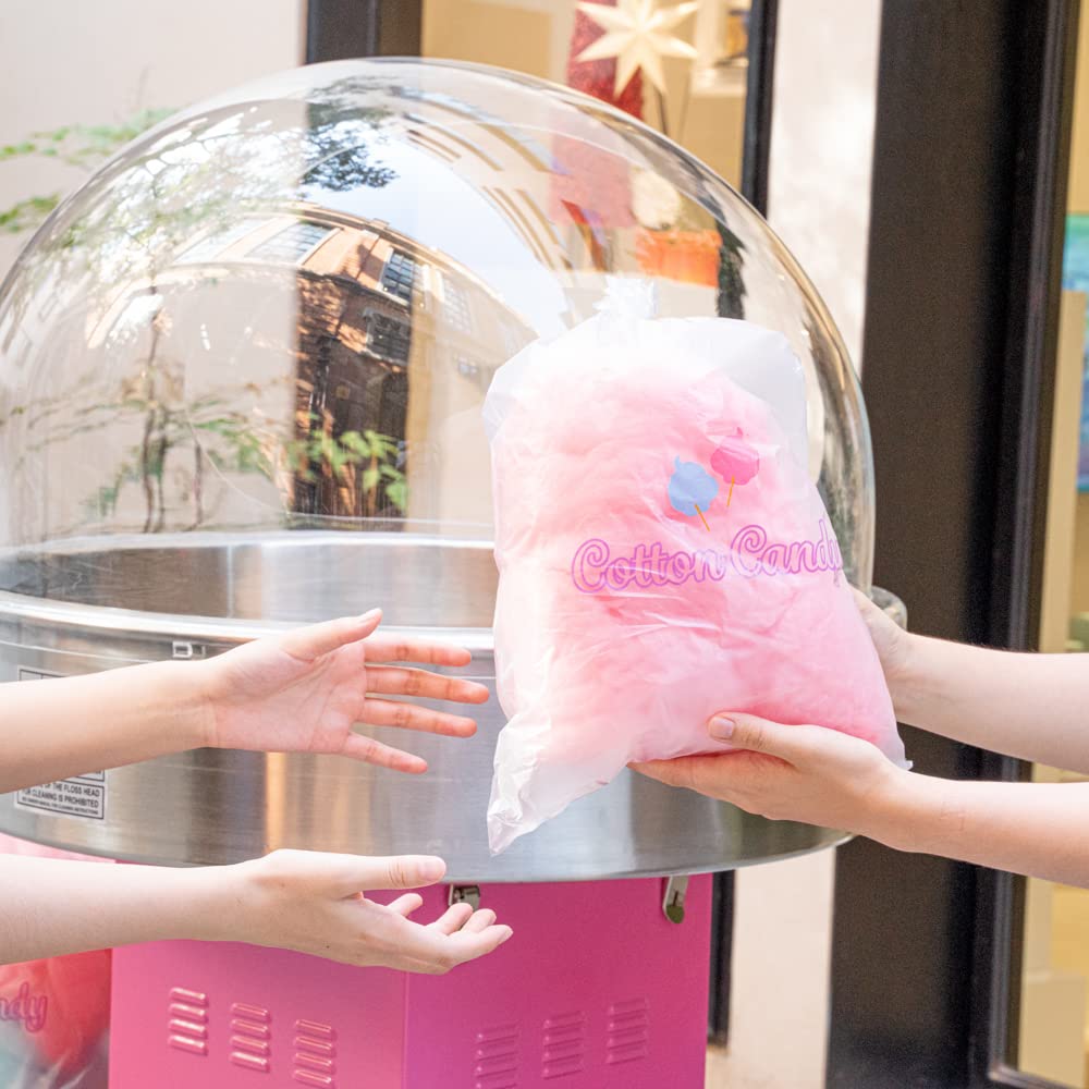 Durable 28 x 15 Inch Acrylic Cotton Candy Machine Cover for Hi Tek 28