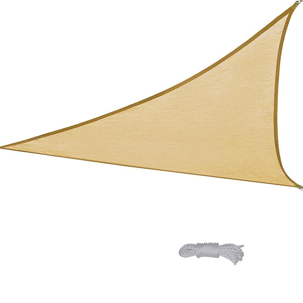Patentwerd Sun Shade Sail Outdoor Canopy - UV Block Triangle/Square/Rectangle Sand Shelter - Freestanding Pop Up Tent for Beach, Camping, Backyard & Patio Sun Protection