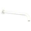 Fienza 422118MW Kaya Round Shower Arm in Matte White - Durable Bathroom Fixture for Modern & Traditional Showers
