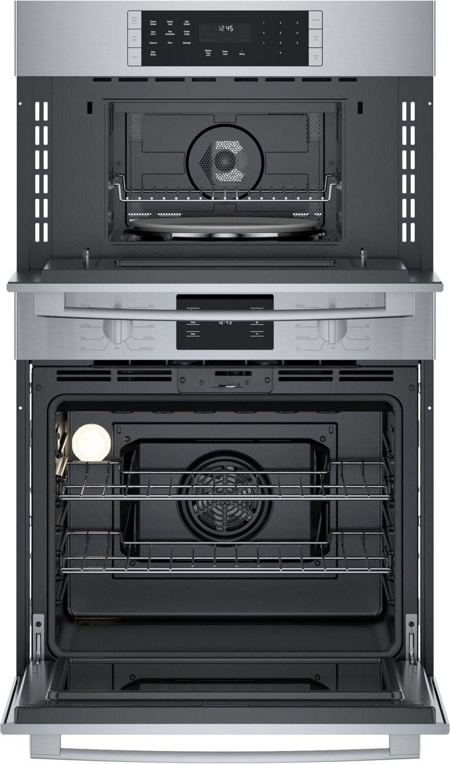 Bosch HBL5754UC 500 Series 30-Inch Stainless Steel Combination Oven - Microwave, Convection & Speed Oven for Modern Kitchens | Perfect for Baking, Roasting & Quick Meals