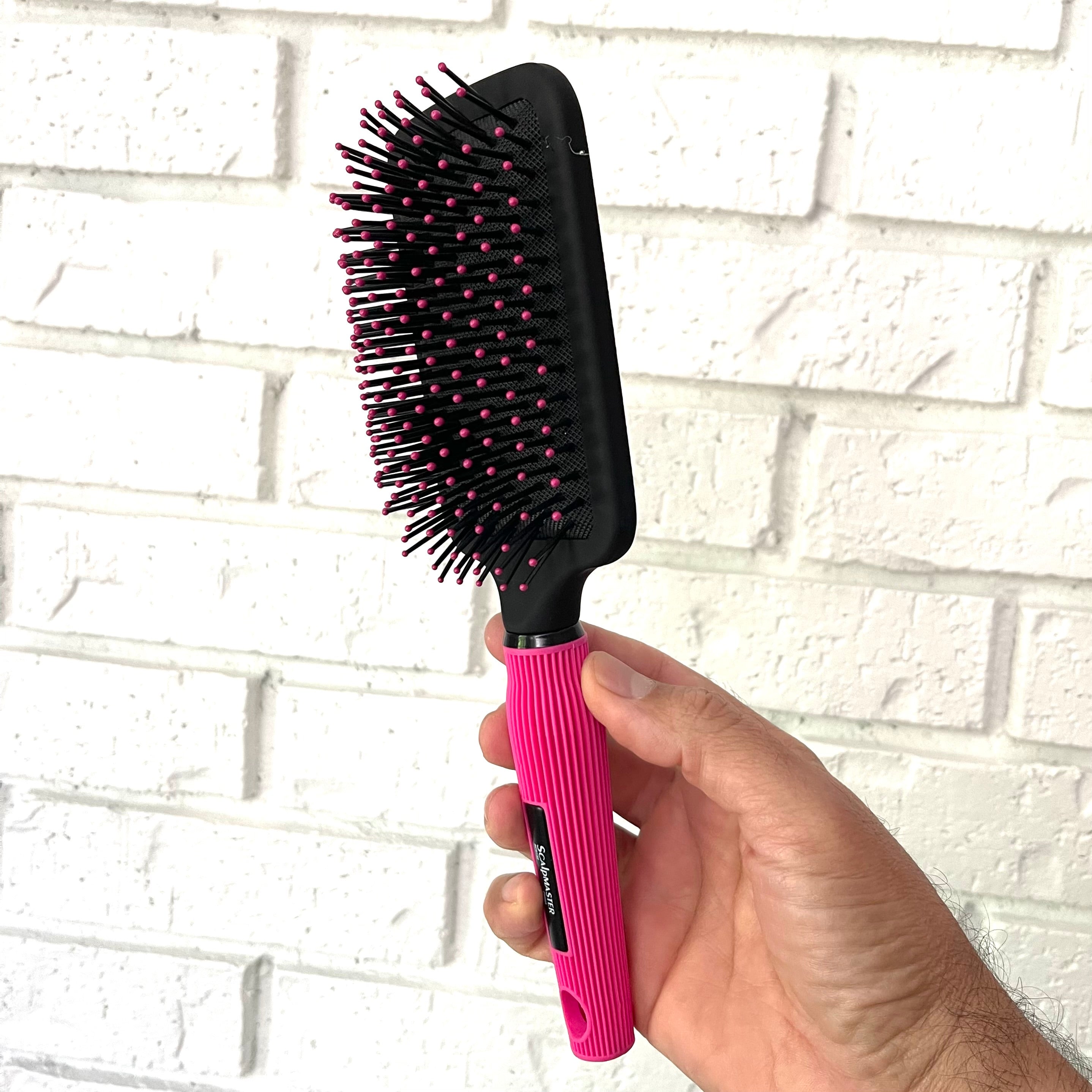 Scalpmaster Professional Hair Brush Set - 7-Piece Round, Paddle, Styling & Thermal Brushes for Blow Drying & Salon-Quality Styling at Home